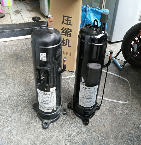 延川中央空调压缩机的更换维修